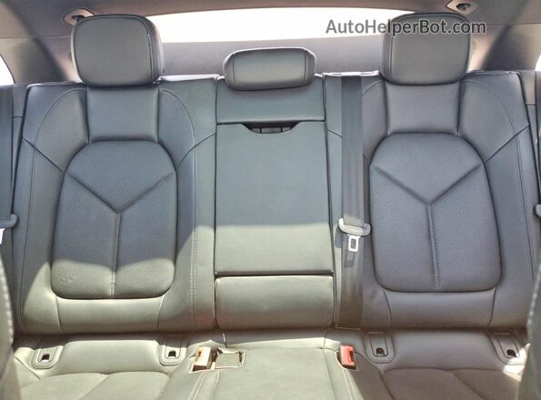 WP1AB2A54LLB34287 2020 PORSCHE MACAN Gray Vista de los asientos traseros