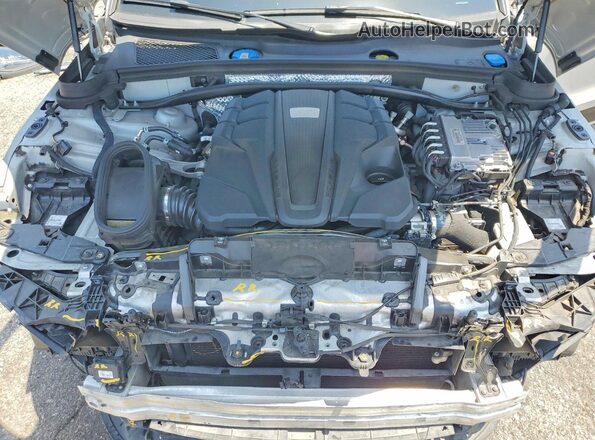 WP1AB2A54LLB34287 2020 PORSCHE MACAN Gray Vista del compartimento del motor