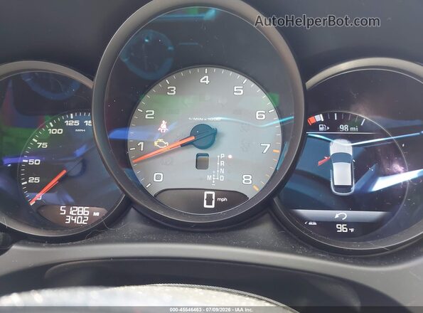 WP1AB2A54LLB36525 2020 PORSCHE MACAN Black უკანა სავარძლების ხედი