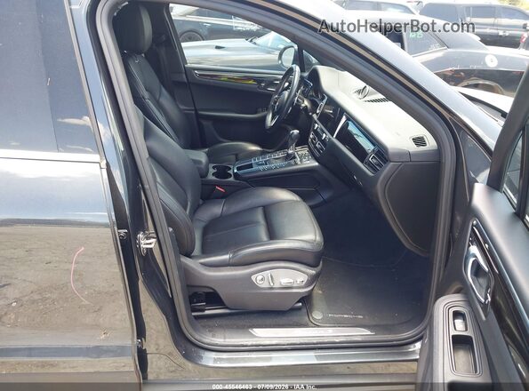 WP1AB2A54LLB36525 2020 PORSCHE MACAN Black წინა სალონის ხედი