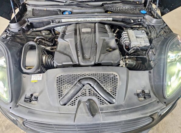 WP1AB2A54MLB37062 2021 PORSCHE MACAN Черный Вид подкапотного пространства