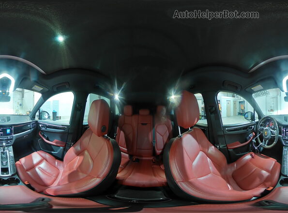 WP1AB2A54MLB37062 2021 PORSCHE MACAN Черный Панорамный вид салона 360°