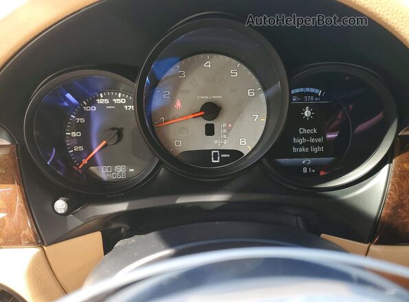 WP1AB2A55GLB50455 2016 PORSCHE MACAN Gold Vista del cuadro de instrumentos