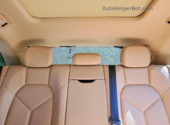 WP1AB2A55GLB50455 2016 PORSCHE MACAN Gold Vista de los asientos traseros