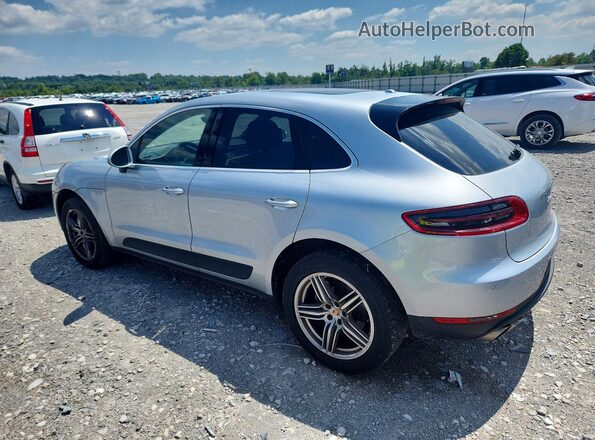 WP1AB2A55GLB58846 2016 PORSCHE MACAN Silver Tył lewy