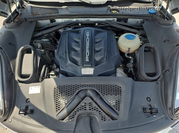 WP1AB2A55GLB58846 2016 PORSCHE MACAN Silver Widok wnętrza z tyłu