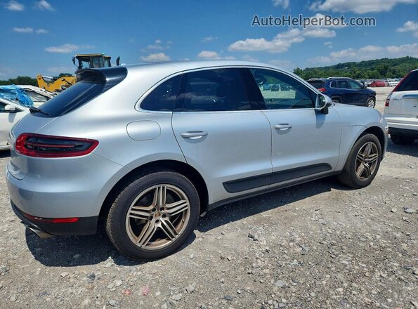 WP1AB2A55GLB58846 2016 PORSCHE MACAN Silver Tył prawy