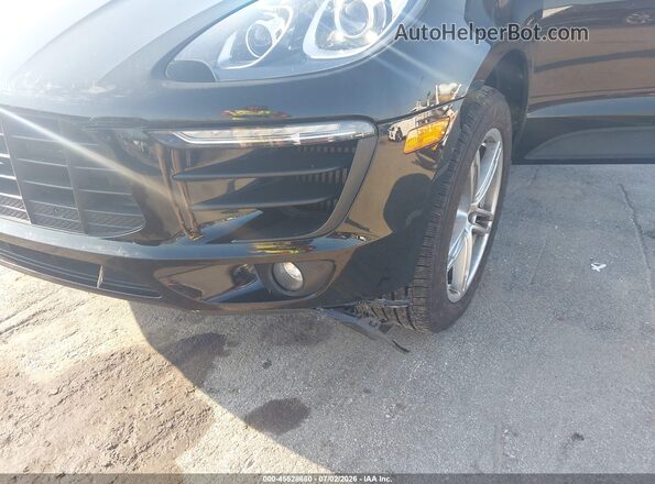 WP1AB2A55HLB19935 2017 PORSCHE MACAN Black Front view