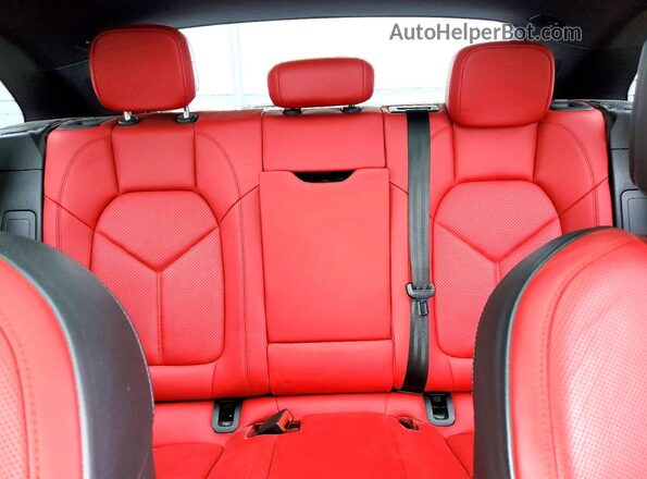 WP1AB2A55KLB30926 2019 PORSCHE MACAN Black Widok tylnych siedzeń