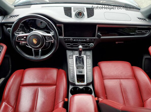 WP1AB2A55KLB30926 2019 PORSCHE MACAN Black Widok deski rozdzielczej