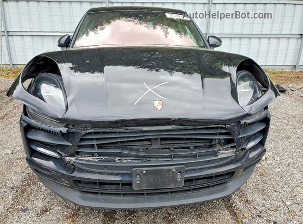 WP1AB2A55KLB30926 2019 PORSCHE MACAN Black Widok z przodu