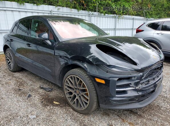 WP1AB2A55KLB30926 2019 PORSCHE MACAN Black Przód prawy