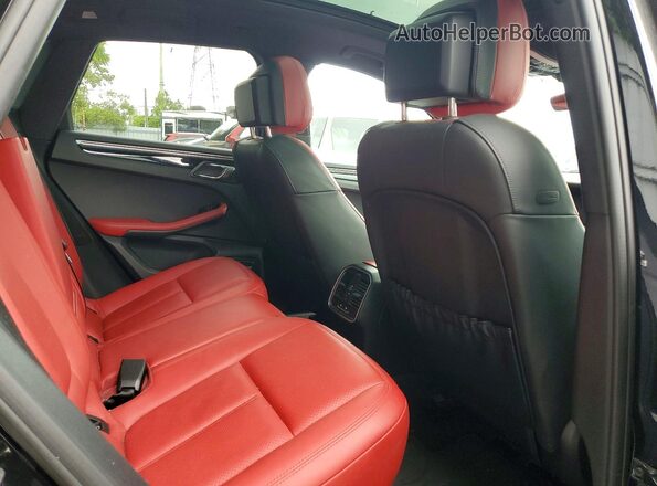 WP1AB2A55KLB30926 2019 PORSCHE MACAN Black Widok wnętrza z tyłu