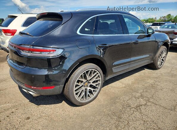 WP1AB2A55LLB33052 2020 PORSCHE MACAN Black Tył prawy