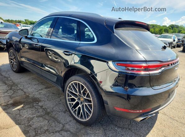 WP1AB2A55LLB33052 2020 PORSCHE MACAN Black Tył lewy