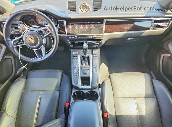 WP1AB2A55LLB33052 2020 PORSCHE MACAN Black Widok deski rozdzielczej