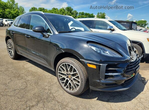 WP1AB2A55LLB33052 2020 PORSCHE MACAN Black Przód prawy