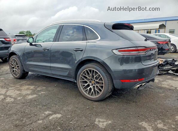 WP1AB2A55MLB37443 2021 PORSCHE MACAN Gray Задня ліва чверть