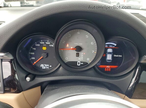 WP1AB2A55MLB37443 2021 PORSCHE MACAN Gray Вид щитка приладів
