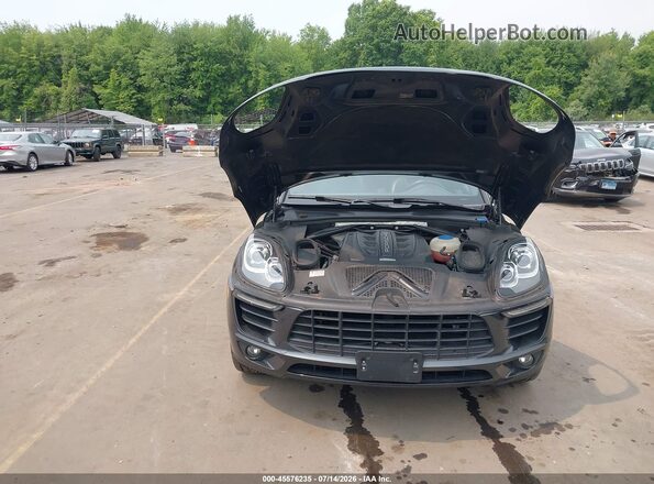 WP1AB2A56HLB14811 2017 PORSCHE MACAN Gray Հետևի տեսք