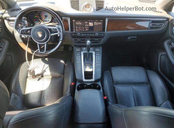 WP1AB2A56LLB35070 2020 PORSCHE MACAN Blue Առջևի վահանակի տեսք
