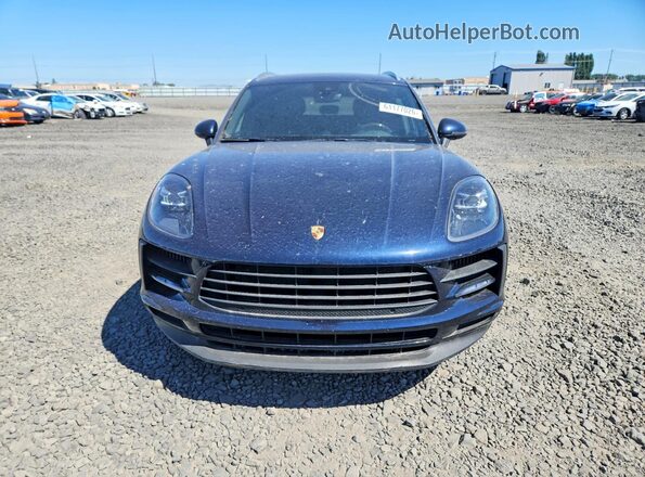 WP1AB2A56LLB35070 2020 PORSCHE MACAN Blue Դիմացի տեսք