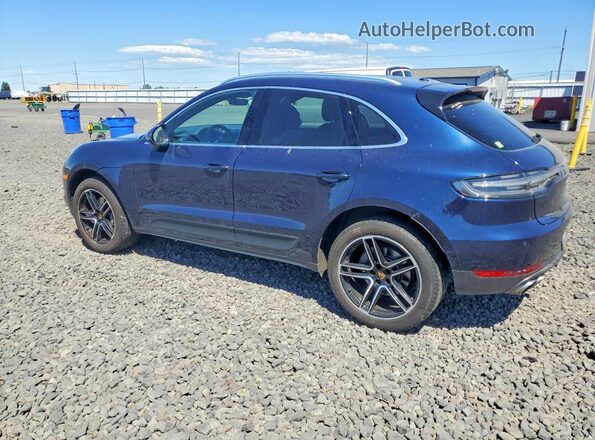 WP1AB2A56LLB35070 2020 PORSCHE MACAN Blue Հետևի ձախ