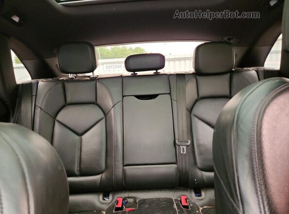 WP1AB2A57GLB44771 2016 PORSCHE MACAN Blue Вид задніх сидінь