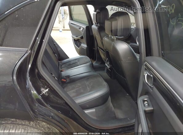WP1AB2A57HLB13733 2017 PORSCHE MACAN Black Вид наклейки з VIN-кодом