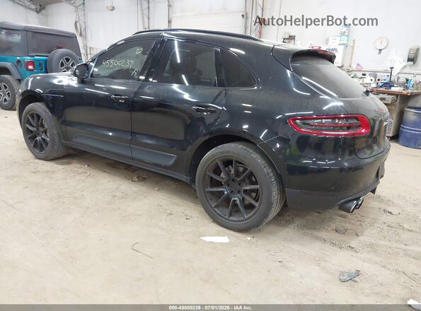 WP1AB2A57HLB13733 2017 PORSCHE MACAN Black Задня ліва чверть