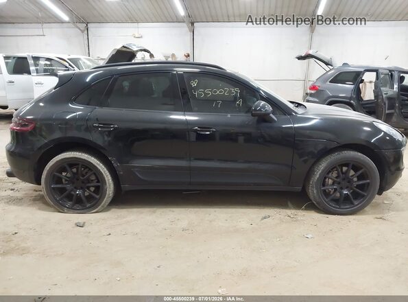 WP1AB2A57HLB13733 2017 PORSCHE MACAN Black Вид задньої частини салону