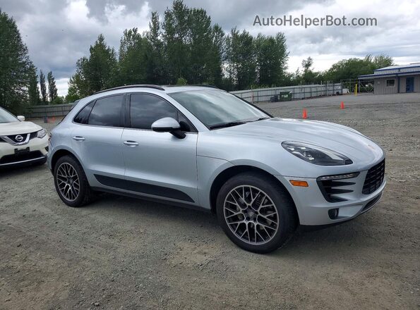 WP1AB2A57JLB34278 2018 PORSCHE MACAN Silver Przód prawy