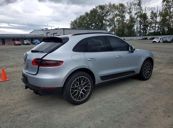 WP1AB2A57JLB34278 2018 PORSCHE MACAN Silver Tył prawy