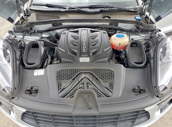 WP1AB2A57JLB34278 2018 PORSCHE MACAN Silver Widok komory silnika