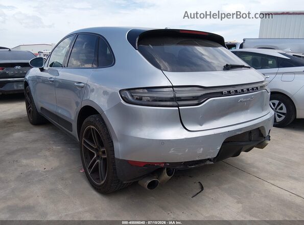 WP1AB2A57MLB31059 2021 PORSCHE MACAN Серебряный Задняя левая четверть