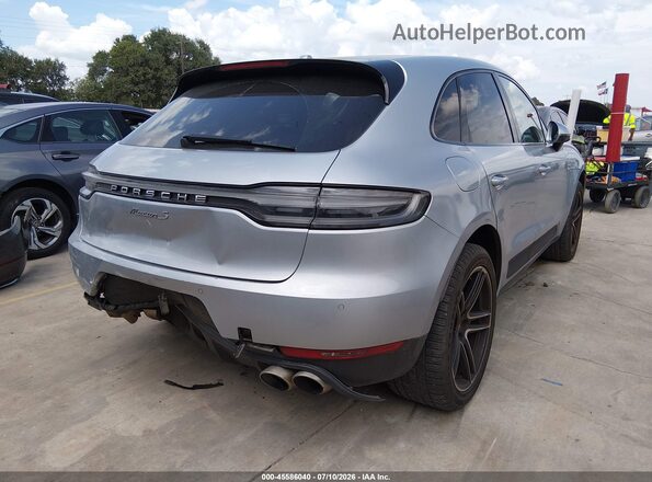 WP1AB2A57MLB31059 2021 PORSCHE MACAN Серебряный Задняя правая четверть