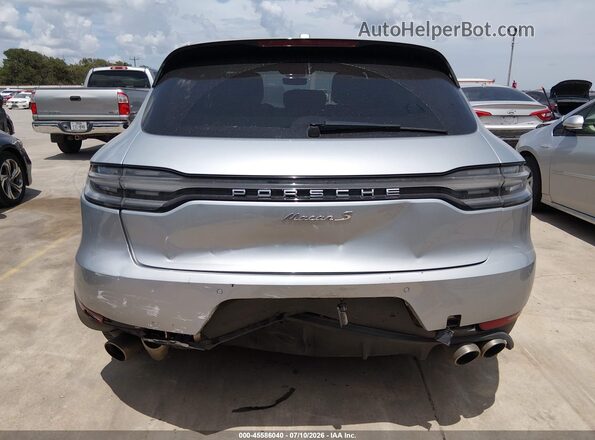WP1AB2A57MLB31059 2021 PORSCHE MACAN Серебряный Вид спереди