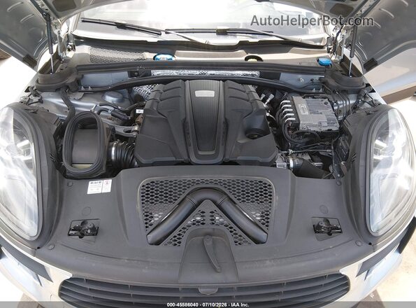WP1AB2A57MLB31059 2021 PORSCHE MACAN Серебряный Вид сзади