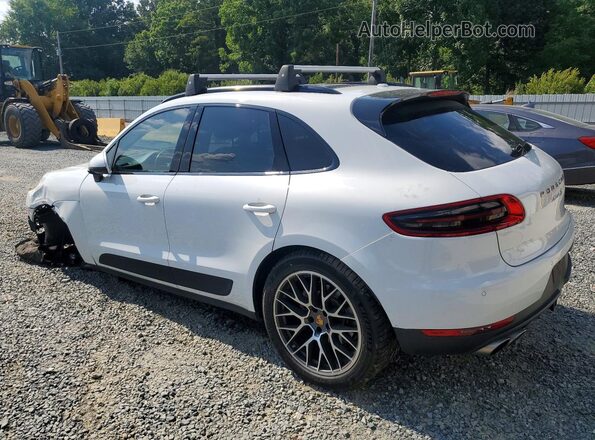 WP1AB2A58GLB50238 2016 PORSCHE MACAN White Tył lewy
