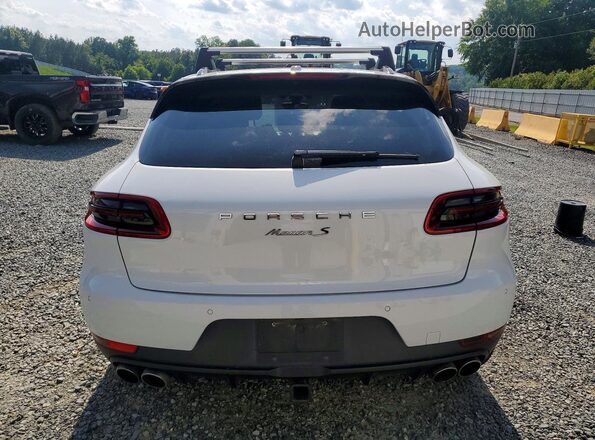 WP1AB2A58GLB50238 2016 PORSCHE MACAN White Widok z tyłu