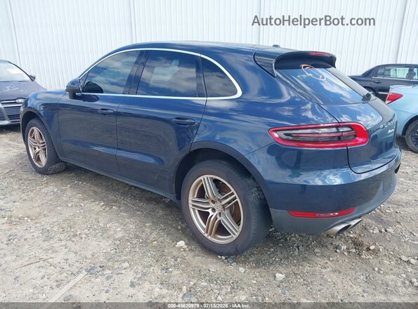 WP1AB2A58GLB59098 2016 PORSCHE MACAN Blue Tył lewy