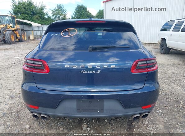 WP1AB2A58GLB59098 2016 PORSCHE MACAN Blue 