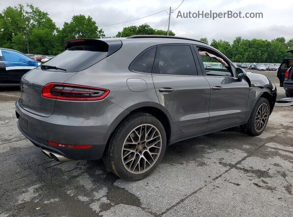 WP1AB2A58HLB20142 2017 PORSCHE MACAN Gray Tył prawy