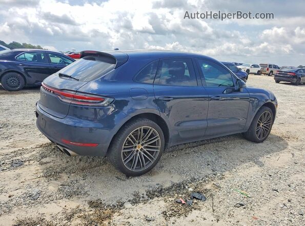 WP1AB2A58KLB32475 2019 PORSCHE MACAN Blue Trasero derecho