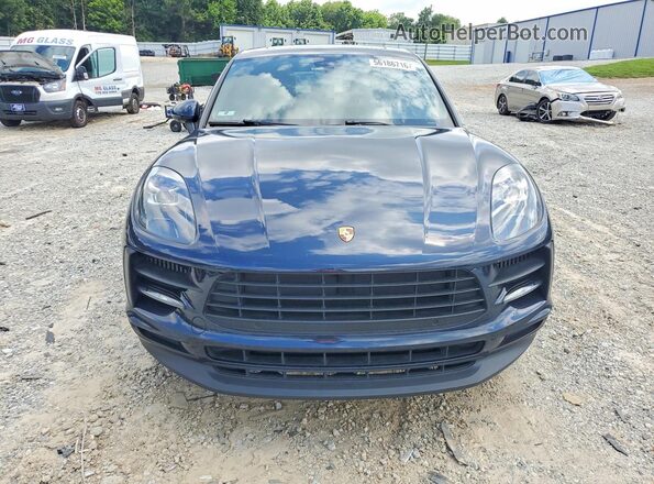 WP1AB2A58KLB32475 2019 PORSCHE MACAN Blue Vista frontal