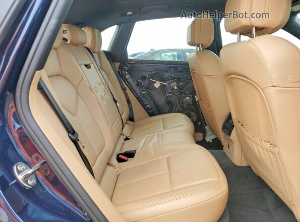 WP1AB2A58KLB32475 2019 PORSCHE MACAN Blue Vista interior trasera