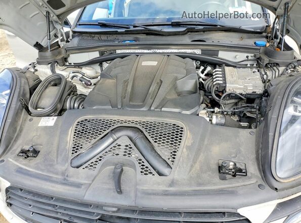 WP1AB2A58LLB35300 2020 PORSCHE MACAN Gray Widok komory silnika