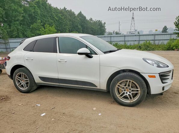 WP1AB2A59JLB33486 2018 PORSCHE MACAN White Przód prawy