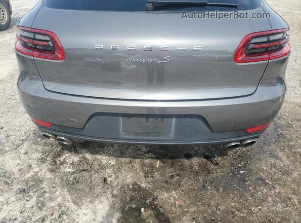 WP1AB2A59JLB38297 2018 PORSCHE MACAN Gray 
