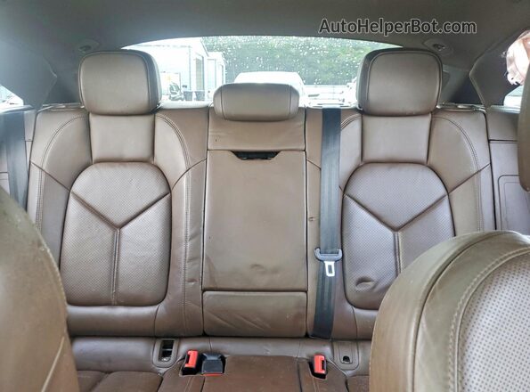 WP1AB2A59JLB38297 2018 PORSCHE MACAN Gray Հետևի նստատեղերի տեսք